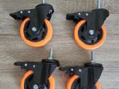 Sunkiasvoriai ratukai 100mm 4vnt