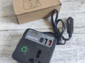 12v į 220v inverteris įtampos keitiklis 150w +Usb