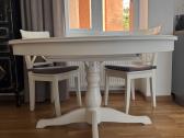 Ištraukiamas stalas su kėdėmis Ikea - nuotraukos Nr. 5