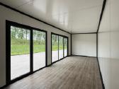 Modernus biuro modulis 8x3 m Dideli vitrininiai - nuotraukos Nr. 6