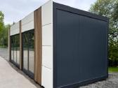 Modernus biuro modulis 8x3 m Dideli vitrininiai - nuotraukos Nr. 4