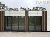 Modernus biuro modulis 8x3 m Dideli vitrininiai - nuotraukos Nr. 2