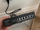 Lanberg Poe switch komutatorius kameroms