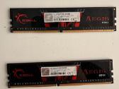2x8 GB G.skill Aegis Ddr4-3000 Cl16