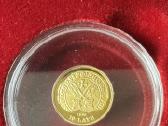 Latvijos 10 latų 1998 Riga-800 auksinė moneta - nuotraukos Nr. 3
