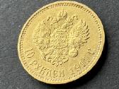 Aukso moneta – 10 rublių, 1911 m., Nikolajus II. - nuotraukos Nr. 3