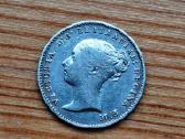 Britanija 1868 3 pensai (sidabras) - nuotraukos Nr. 2