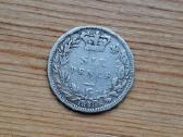 Britanija 1883 6 pensai (sidabras)