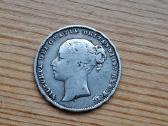 Britanija 1860 1 šilingas (sidabras) - nuotraukos Nr. 2