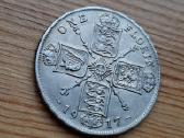 Britanija 1917 1 florinas (sidabras)