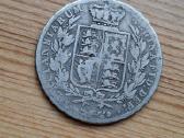 Britanija 1876 1/2 kronos (sidabras) - nuotraukos Nr. 2