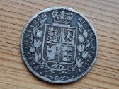 Britanija 1880 1/2 kronos (sidabras) - nuotraukos Nr. 2