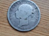 Britanija 1881 1/2 kronos (sidabras) - nuotraukos Nr. 2