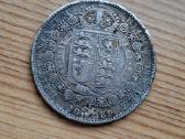 Britanija 1889 1/2 kronos (sidabras) - nuotraukos Nr. 2
