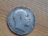 Britanija 1909 1/2 kronos (sidabras)