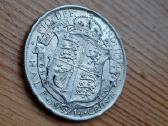 Britanija 1914 1/2 kronos (sidabras)