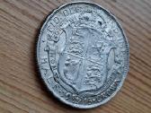 Britanija 1915 1/2 kronos (sidabras)
