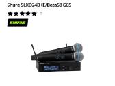 Naujas Shure Slxd24d+e/beta58 G65 - nuotraukos Nr. 9