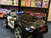 Vaikiškas elektrinis policijos automobilis