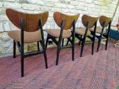 Vintažinės mid century valgomojo kėdės - nuotraukos Nr. 11