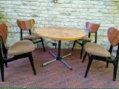 Vintažinės mid century valgomojo kėdės - nuotraukos Nr. 31