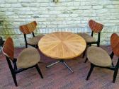 Vintažinės mid century valgomojo kėdės - nuotraukos Nr. 34