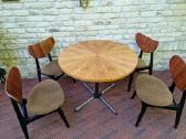 Vintažinės mid century valgomojo kėdės - nuotraukos Nr. 35
