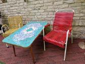 Vintažiniai mid century terasos baldai - nuotraukos Nr. 14