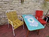 Vintažiniai mid century terasos baldai - nuotraukos Nr. 15