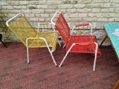 Vintažiniai mid century terasos baldai - nuotraukos Nr. 20