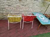 Vintažiniai mid century terasos baldai - nuotraukos Nr. 36