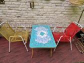 Vintažiniai mid century terasos baldai - nuotraukos Nr. 38