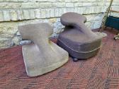 Vintažinės mid century ergonominės kėdės