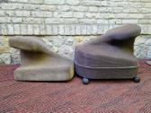 Vintažinės mid century ergonominės kėdės - nuotraukos Nr. 2