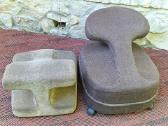 Vintažinės mid century ergonominės kėdės - nuotraukos Nr. 3