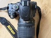Nikon D5100 veidrodinis fotoaparatas su lęšiu - nuotraukos Nr. 2