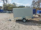 2,7 x 1,5m nauja bortinė linginė priekaba Rydwan - nuotraukos Nr. 13