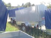 2,5 x 1.5m nauja linginė priekaba Rydwan - nuotraukos Nr. 13