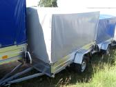 2,5 x 1.5m nauja linginė priekaba Rydwan - nuotraukos Nr. 14
