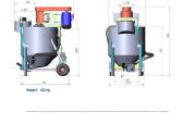 Light beton mixer Pbs-025m lengvas betonas - nuotraukos Nr. 4