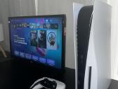 Ps5 su diskų įrenginiu + 2 pulteliai