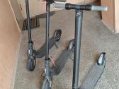 Paspirtukai: 2x Xiaomi Pro 2 ir 1x Ninebot Segway