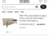 Mid century sofa - nuotraukos Nr. 7