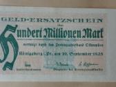 Karaliaučius 100 milijonų markių, 1923m.