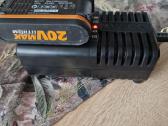 Worx Wx166.2, 2 akumuliatoriai 20v pilnas komplekt - nuotraukos Nr. 4