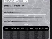 Mifine Nano Jig 1.83m 0.5-2 g - nuotraukos Nr. 3