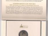 2 euro moneta Vatikanas 2025 Michelangelo - nuotraukos Nr. 6