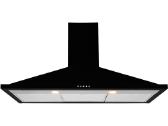 Leisure H102pk“ 100 cm gartraukis su kaminu, juod.