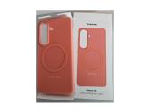 Samsung Galaxy S26 Silicone Magnet Case,coral Red