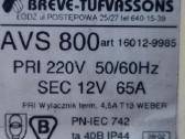 Transformatorius 12v Avs800 65a - nuotraukos Nr. 2